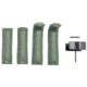 Glock Backstrap/Beavertail Set Gray Polymer, 39840