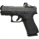 Glock 43X MOS FS Semi Auto Pistol, 9mm Luger, 3.39 in Barrel
