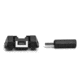 Glock SP05977 and ST06635 Adjustable Rear Sight, White Outline, w/Screwdriver, Polymer, Black GLK5977