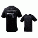Glock T-Shirt Gen 4 Short Sleeve Black Medium Cotton GA10056