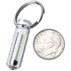 Glow Rhino Ember Glow Fob, Clear Plastic with Green Tritium, EMBER-001-XG