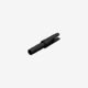 Gold Tip Nock, .204 Accu-Tough 12gr, Black, 1dz, NOCKATBL12