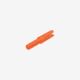 Gold Tip Nock, .204 Accu-Tough 12gr, Flo Orange, 1dz, NOCKATFO12