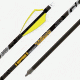 Gold Tip Valkyrie Arrow 300 4 Fletch, Black, Pack of 6, VAL300A2746, EDEMO1