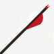 Gold Tip Velocity, 300 2 inch Raptor Vanes, 1dz, VEL300A2