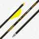 Gold Tip Velocity Pro Arrow 340 Raptor Vane, Black, Pack of 6, VELPRO340A26