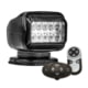 GoLight Radioray GT Series LED Permanent Mount Searchlight w/ Wireless Dash Mount Remotes, Black, 20574GT