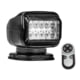 GoLight Radioray GT Series LED Permanent Mount Searchlight w/ Wireless Handheld Remote, Black, 20514GT