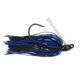 Googan Squad Grass Hero Skirtied Jig, 3/8 oz, 4/0 Hook, Black &amp; Blue, 10-20-GGS-10004V