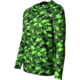 Googan Squad Green Fish Camo Hooded Long-Sleeve Shirt - Mens, 3XL, GS007-3X