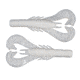Googan Squad Krackin Craw Creature Bait, 8, 3in, Pearl, GKC-3-PRL
