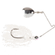 Googan Squad Micro Zinger Spinnerbait, 1/8 oz, White, 10-15-GGS-10000AD
