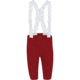 GOREWEAR Distance Bib Cycling Shorts+ Tights 2.0 Mens in Utility Red Medium Form fit Moisture Wicking 2656FE06, 100944-DA00-L