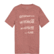 Gorewear GOREWEAR Mens Fracture Logo Tee in Lab Rose Medium Regular fit, 101353-DL00-L
