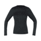 Gorewear GOREWEAR Womens M Base Layer Thermo Long Sleeve Shirt in Black 2XS Slim fit, 100315-9900-34