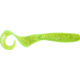 GOT-CHA Curltail Grub Curltail Grub 4", Chartreuse/Silver Flake, 20/Pack, H4CT20-10S
