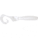 GOT-CHA Curltail Grub Curltail Grub, 4" Pearl, 20/Pack, H4CT20-1P