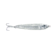 GOT-CHA Jigfish Lure, 2 1/2in, 1 oz, Number 6 Treble Hook, Silver, JF1-SIL