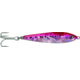 GOT-CHA Jigfish Lure, 2in 1/2 oz, Number 8 Treble Hook, Pink/Silver, JF12-PS