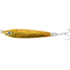 GOT-CHA Jigfish Lure, 3in 1 1/2 oz, Sz 4 Treble Hook, Gold, JF15-GLD