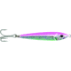 GOT-CHA Jigfish Lure, 3in, 1 1/2 oz, Sz 4 Treble Hook Pink/Chrome, JF15-PC