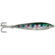 GOT-CHA Jigfish Lure, 4in, 4 oz, 3/0 Treble Hook Black/Green/Silver, JF4-BGS