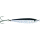 GOT-CHA Jigfish Lure, 4in, 4 oz, 3/0 Treble Hook, Black/Silver, JF4-BS