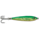 GOT-CHA Jigfish Lure, 4in, 4 oz, 3/0 Treble Hook Green/Chartreuse/Orange, JF4-GCO