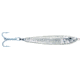 GOT-CHA Jigfish Lure, 4in, 4 oz, 3/0 Treble Hook, Silver, JF4-SIL