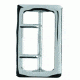 Gould &amp; Goodrich E-Z Slide Belt Buckle, Nickel, Nickel, 123