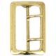 Gould & Goodrich Duty Belt Buckle, Brass, Brass, 125-BR