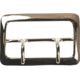 Gould & Goodrich Duty Belt Buckle, Nickel, Nickel, 125