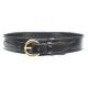 Gould &amp; Goodrich Ranger Duty Belt, 26in, Brass, Black, B115-26BR