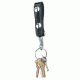 Gould &amp; Goodrich Key Strap, Nickel, Black, B122