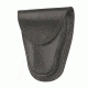 Gould &amp; Goodrich Hinged Handcuff Case w/Hidden Snap, Black Weave, B141W