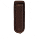 Gould &amp; Goodrich Baton Pouch 21, Molded Hardware, Dark Brown, XMDB560-21