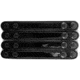 Gould &amp; Goodrich H76-4CLBS 4-Pack Belt Keepers, Double Black Snap, Hi-Gloss