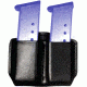 Gould &amp; Goodrich Double Magazine Pouch, 0, Kahr Arms P380, Black, B881-0