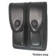 Gould &amp; Goodrich Double Magazine Case, w/Hidden Snap, Glock 20, Black, L627-4HS