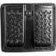 Gould &amp; Goodrich K-Force Double Magazine Pouch - 1911 Single Stacks &amp; Similar, Black Weave, K617-2W