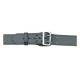 Gould &amp; Goodrich Leather Lined Duty Belt, 46, Nickel Buckle, Black, F/LB59-46