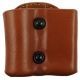 Gould &amp; Goodrich Flashlight/Mag Case Combo, H&amp;K P2000, P2000SK, P30 &amp; Similar, Left Hand, Chestnut Brown, 860-3LH
