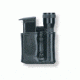 Gould &amp; Goodrich Flashlight/Mag Case Combo, Glock 17/19/20 &amp; Similar, Left Hand, Black, B860-4LH