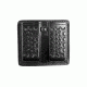 Gould &amp; Goodrich K-Force Double Magazine Pouch - Beretta 92/96, Browning Hi-Power &amp; Similar, Black Weave, K617-3W