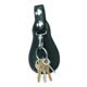 Gould & Goodrich K-Force Key Strap w/Flap, Nickel, Black, K72
