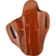 Gould &amp; Goodrich Open Top Two Slot Concealment OWB Belt Holster, 1911-Style/Para Ordnance P14 .40, Right Hand, Chestnut Brown, 800-194
