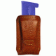 Gould &amp; Goodrich Single Magazine Pouch, Kahr P380 &amp; Similar, Chestnut Brown, 880-0