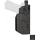 Gould &amp; Goodrich TELR Duty OWB Belt Holster, Glock 19/45 All Gens/23 Gens 3/4, Security Hood, Left, Black Weave, X5000-19H-1WLH