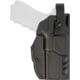 Gould &amp; Goodrich TELR X3000 Non-Light Bearing OWB Belt Holster, P320 Full Size, Left Hand, Black, X3000-09FN-1LH