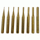 Grace USA Brass Roll Pin Punch Set BRP-8